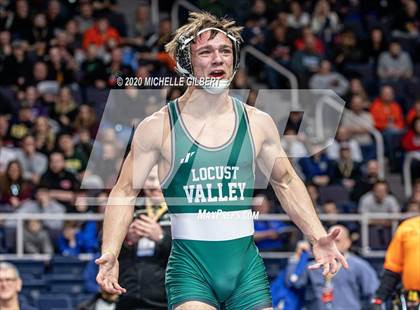 Thumbnail 1 in NYSPHSAA  D2 Wrestling Finals (99lbs to 138lbs) photogallery.