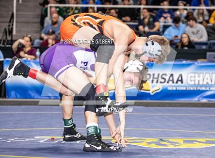 Thumbnail 3 in NYSPHSAA  D2 Wrestling Finals (99lbs to 138lbs) photogallery.