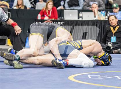 Thumbnail 3 in NYSPHSAA  D2 Wrestling Finals (99lbs to 138lbs) photogallery.