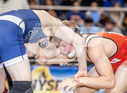 Thumbnail 1 in NYSPHSAA  D2 Wrestling Finals (99lbs to 138lbs) photogallery.