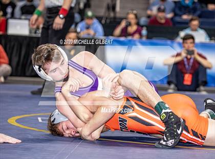 Thumbnail 3 in NYSPHSAA  D2 Wrestling Finals (99lbs to 138lbs) photogallery.