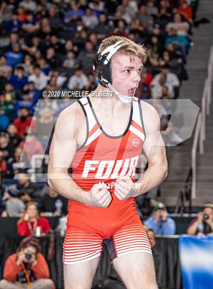 Thumbnail 2 in NYSPHSAA  D2 Wrestling Finals (99lbs to 138lbs) photogallery.