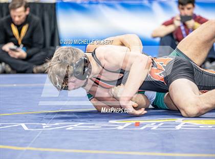 Thumbnail 1 in NYSPHSAA  D2 Wrestling Finals (99lbs to 138lbs) photogallery.