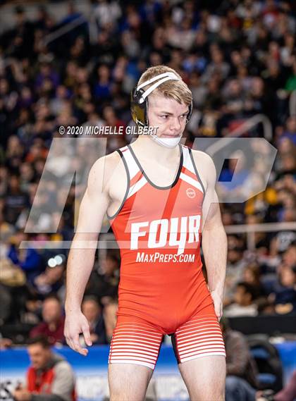 Thumbnail 3 in NYSPHSAA  D2 Wrestling Finals (99lbs to 138lbs) photogallery.