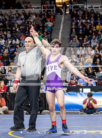 Thumbnail 2 in NYSPHSAA  D2 Wrestling Finals (99lbs to 138lbs) photogallery.