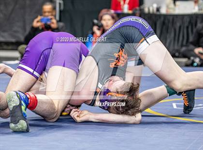 Thumbnail 2 in NYSPHSAA  D2 Wrestling Finals (99lbs to 138lbs) photogallery.