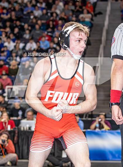 Thumbnail 3 in NYSPHSAA  D2 Wrestling Finals (99lbs to 138lbs) photogallery.