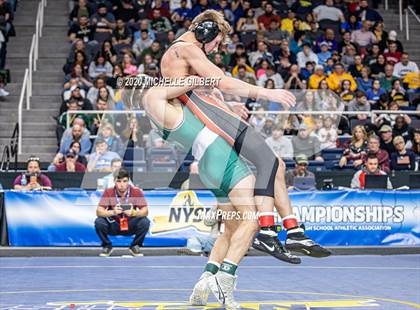 Thumbnail 2 in NYSPHSAA  D2 Wrestling Finals (99lbs to 138lbs) photogallery.