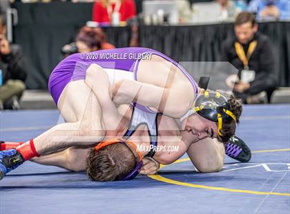 Thumbnail 1 in NYSPHSAA  D2 Wrestling Finals (99lbs to 138lbs) photogallery.