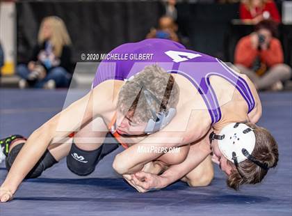 Thumbnail 1 in NYSPHSAA  D2 Wrestling Finals (99lbs to 138lbs) photogallery.