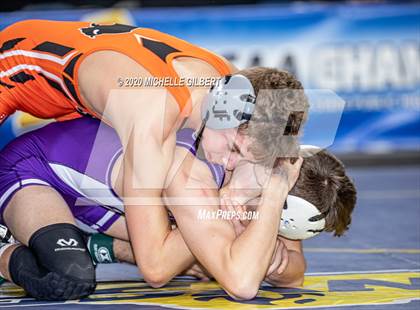 Thumbnail 2 in NYSPHSAA  D2 Wrestling Finals (99lbs to 138lbs) photogallery.