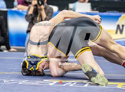 Thumbnail 2 in NYSPHSAA  D2 Wrestling Finals (99lbs to 138lbs) photogallery.