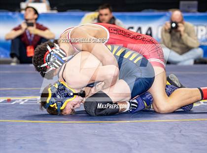 Thumbnail 2 in NYSPHSAA  D2 Wrestling Finals (99lbs to 138lbs) photogallery.