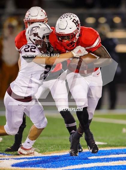 Thumbnail 3 in Flatonia vs. Bremond (UIL 2A Division 2 Region 4 Semifinal) photogallery.