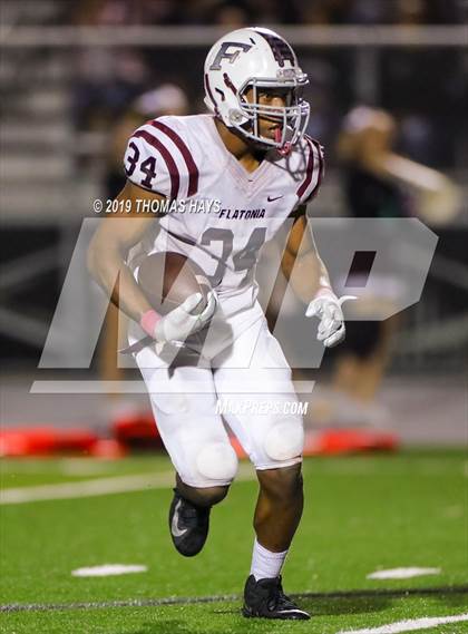 Thumbnail 3 in Flatonia vs. Bremond (UIL 2A Division 2 Region 4 Semifinal) photogallery.