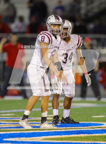 Thumbnail 2 in Flatonia vs. Bremond (UIL 2A Division 2 Region 4 Semifinal) photogallery.