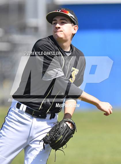 Thumbnail 1 in Cistercian vs Texas Alliance of Christian Athletes (Dallas Lutheran Wood Bat Classic) photogallery.