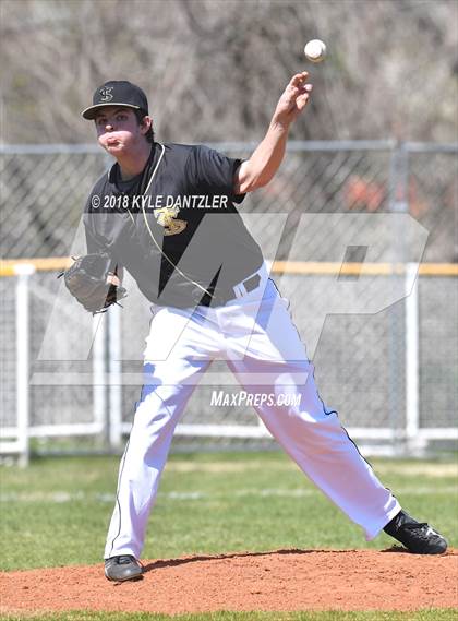 Thumbnail 1 in Cistercian vs Texas Alliance of Christian Athletes (Dallas Lutheran Wood Bat Classic) photogallery.
