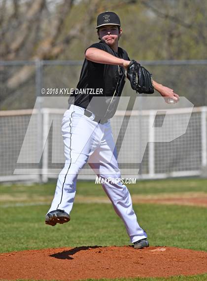 Thumbnail 1 in Cistercian vs Texas Alliance of Christian Athletes (Dallas Lutheran Wood Bat Classic) photogallery.