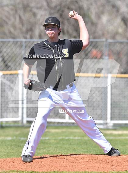Thumbnail 3 in Cistercian vs Texas Alliance of Christian Athletes (Dallas Lutheran Wood Bat Classic) photogallery.