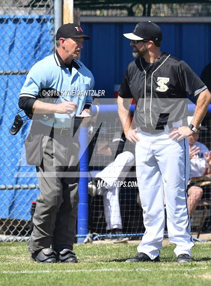 Thumbnail 1 in Cistercian vs Texas Alliance of Christian Athletes (Dallas Lutheran Wood Bat Classic) photogallery.