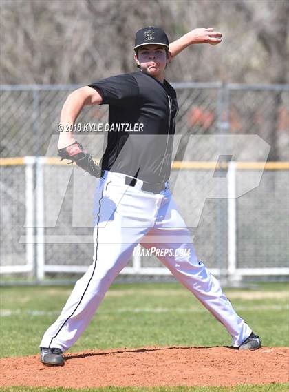 Thumbnail 2 in Cistercian vs Texas Alliance of Christian Athletes (Dallas Lutheran Wood Bat Classic) photogallery.