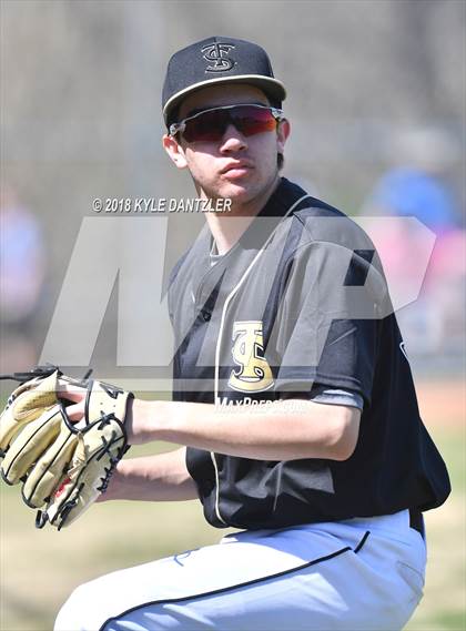 Thumbnail 2 in Cistercian vs Texas Alliance of Christian Athletes (Dallas Lutheran Wood Bat Classic) photogallery.