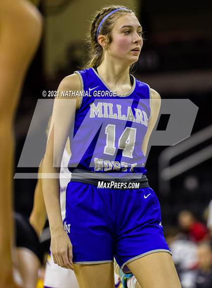 Thumbnail 3 in Bellevue West vs. Millard North (Metro Tournament) photogallery.