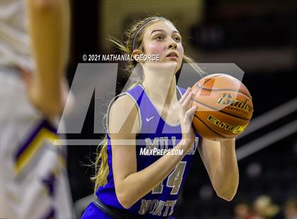 Thumbnail 3 in Bellevue West vs. Millard North (Metro Tournament) photogallery.