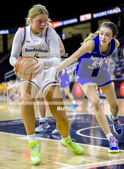 Thumbnail 2 in Bellevue West vs. Millard North (Metro Tournament) photogallery.