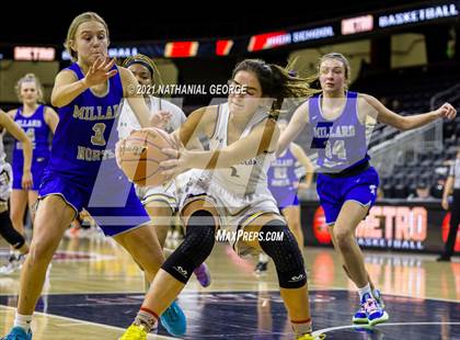 Thumbnail 2 in Bellevue West vs. Millard North (Metro Tournament) photogallery.
