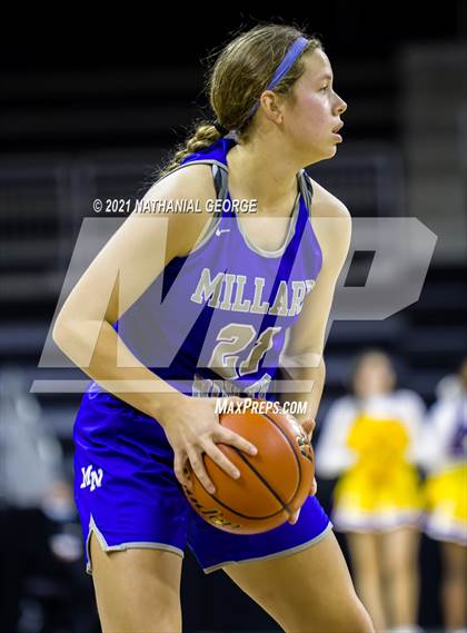Thumbnail 2 in Bellevue West vs. Millard North (Metro Tournament) photogallery.