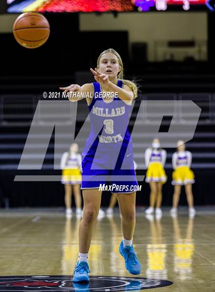 Thumbnail 2 in Bellevue West vs. Millard North (Metro Tournament) photogallery.