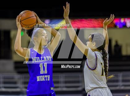 Thumbnail 2 in Bellevue West vs. Millard North (Metro Tournament) photogallery.