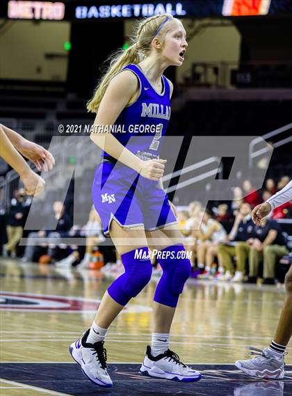 Thumbnail 3 in Bellevue West vs. Millard North (Metro Tournament) photogallery.