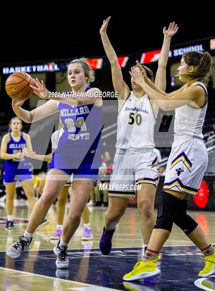 Thumbnail 1 in Bellevue West vs. Millard North (Metro Tournament) photogallery.