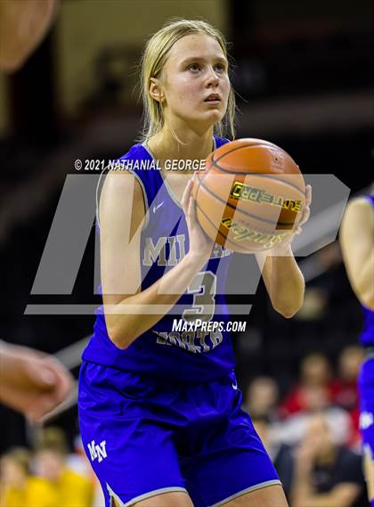 Thumbnail 3 in Bellevue West vs. Millard North (Metro Tournament) photogallery.