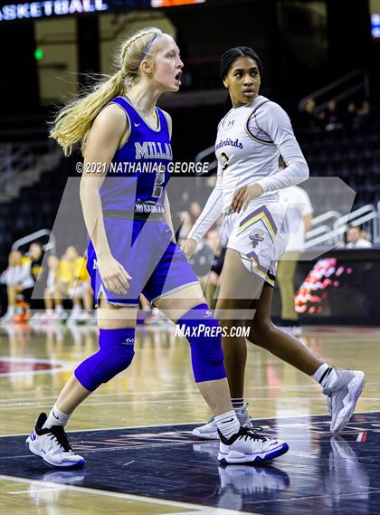 Thumbnail 1 in Bellevue West vs. Millard North (Metro Tournament) photogallery.