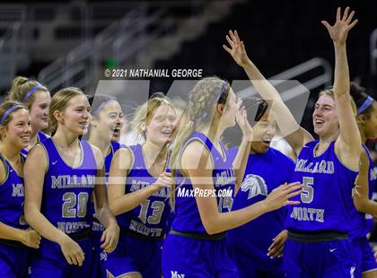 Thumbnail 2 in Bellevue West vs. Millard North (Metro Tournament) photogallery.