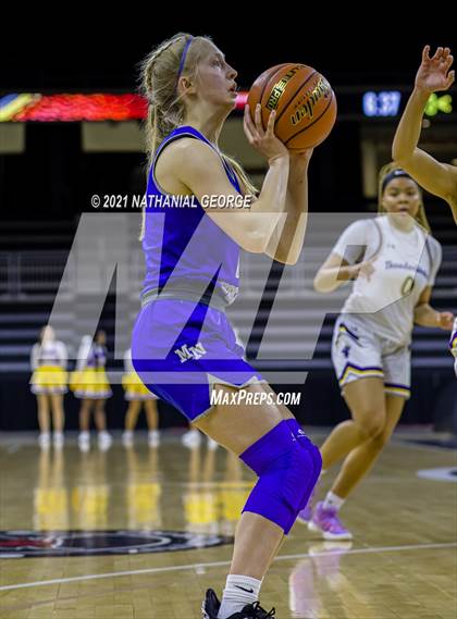 Thumbnail 2 in Bellevue West vs. Millard North (Metro Tournament) photogallery.