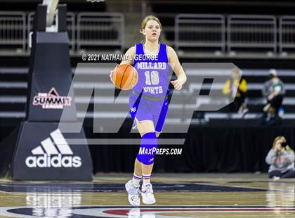 Thumbnail 1 in Bellevue West vs. Millard North (Metro Tournament) photogallery.