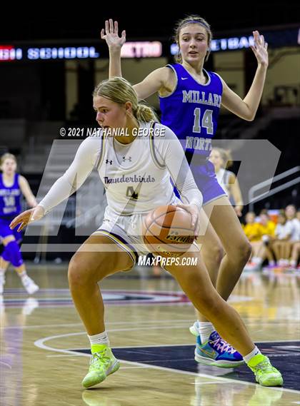 Thumbnail 3 in Bellevue West vs. Millard North (Metro Tournament) photogallery.