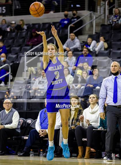Thumbnail 2 in Bellevue West vs. Millard North (Metro Tournament) photogallery.