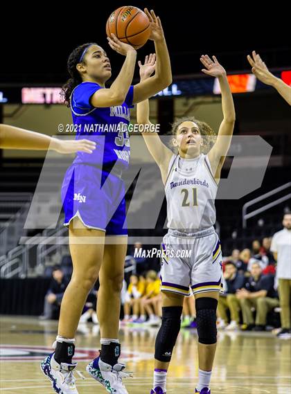 Thumbnail 1 in Bellevue West vs. Millard North (Metro Tournament) photogallery.