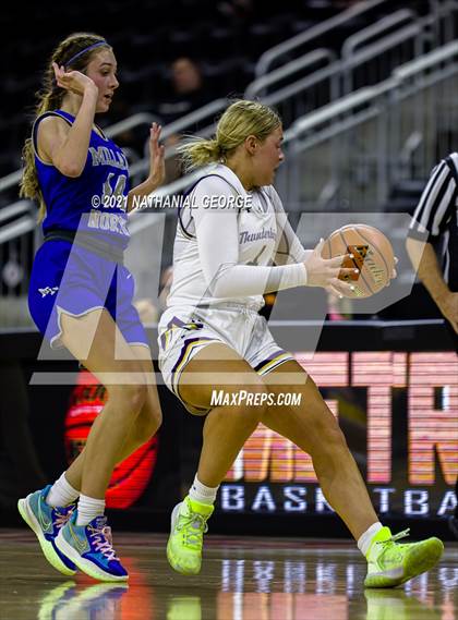 Thumbnail 2 in Bellevue West vs. Millard North (Metro Tournament) photogallery.