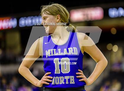 Thumbnail 1 in Bellevue West vs. Millard North (Metro Tournament) photogallery.