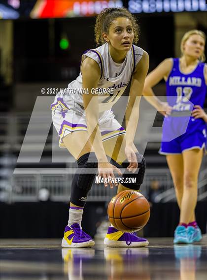 Thumbnail 3 in Bellevue West vs. Millard North (Metro Tournament) photogallery.