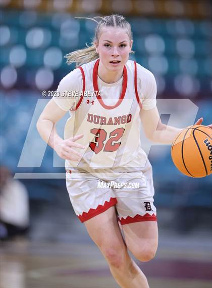 Thumbnail 1 in Canon City vs. Durango (CHSAA 5A Great 8) photogallery.