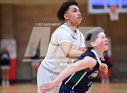 Thumbnail 1 in (CHSAA 3A Boys Basketball Consolation Round) Highland vs. Windsor Charter Academy  photogallery.