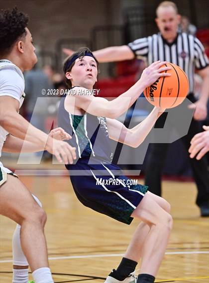 Thumbnail 2 in (CHSAA 3A Boys Basketball Consolation Round) Highland vs. Windsor Charter Academy  photogallery.